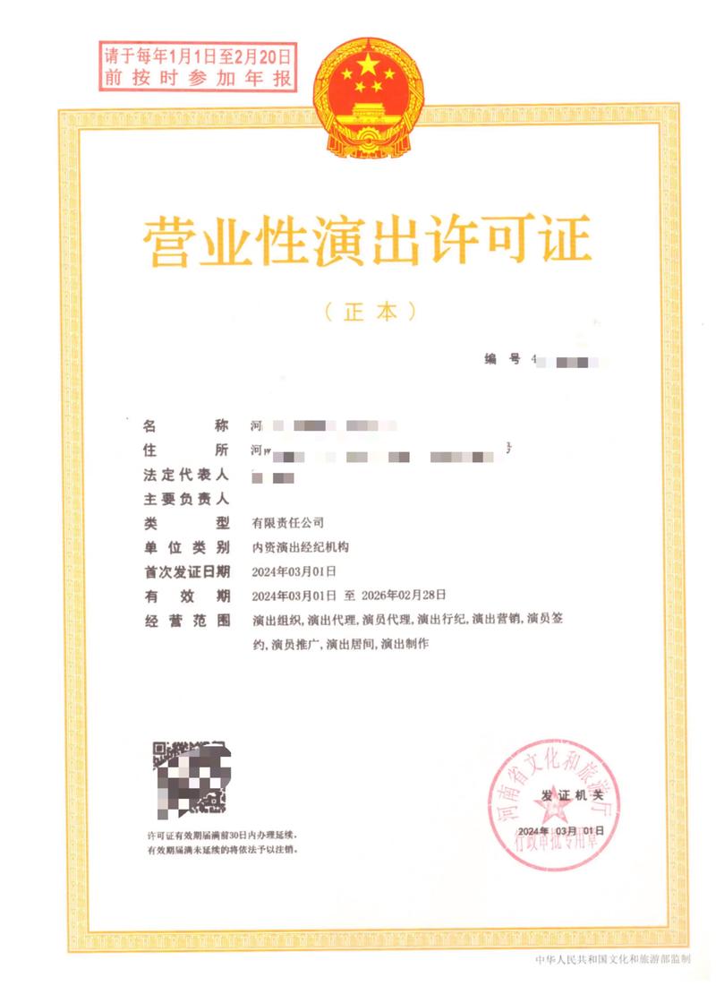 營(yíng)業(yè)性演出許可證 表演團(tuán)體與演出機(jī)構(gòu)的核心區(qū)別解析